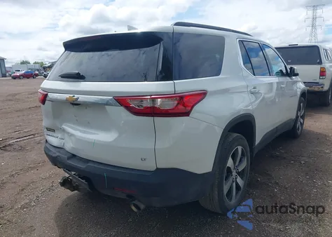 2021 Chevrolet Traverse Awd Lt Leather из США, поврежденный, VIN 1GNEVHKWXMJ140149